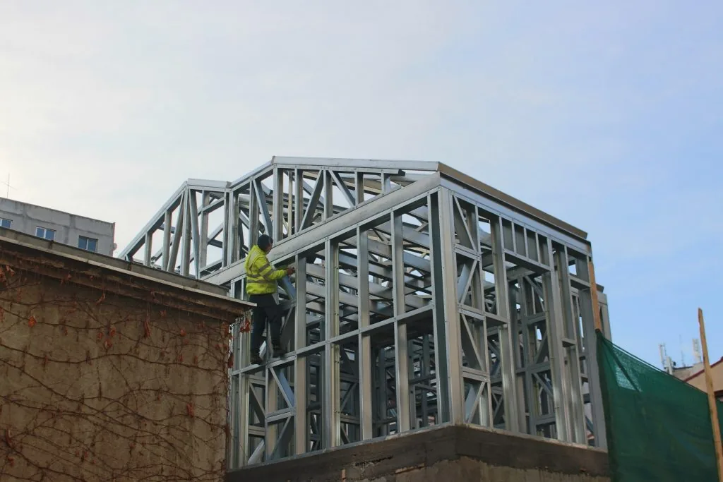 Structura metalica Structura lsf case la cheie casa structura metalică