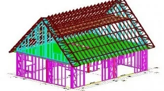 Structura metalica Structura lsf case la cheie casa structura metalică