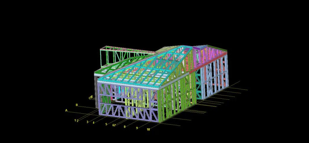 Structura metalica Structura lsf case la cheie casa structura metalică