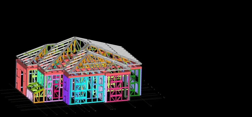 Structura metalica Structura lsf case la cheie casa structura metalică