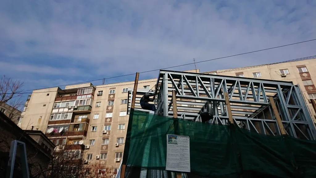 Structura metalica Structura lsf case la cheie casa structura metalică