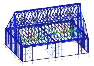 Structura metalica Structura lsf case la cheie casa structura metalică