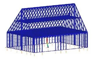 Structura metalica Structura lsf case la cheie casa structura metalică
