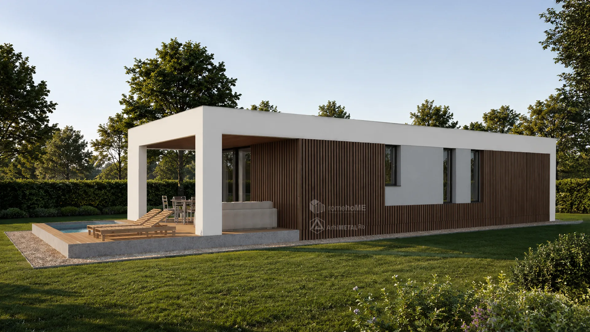 Casa Gabriela văzută de sus