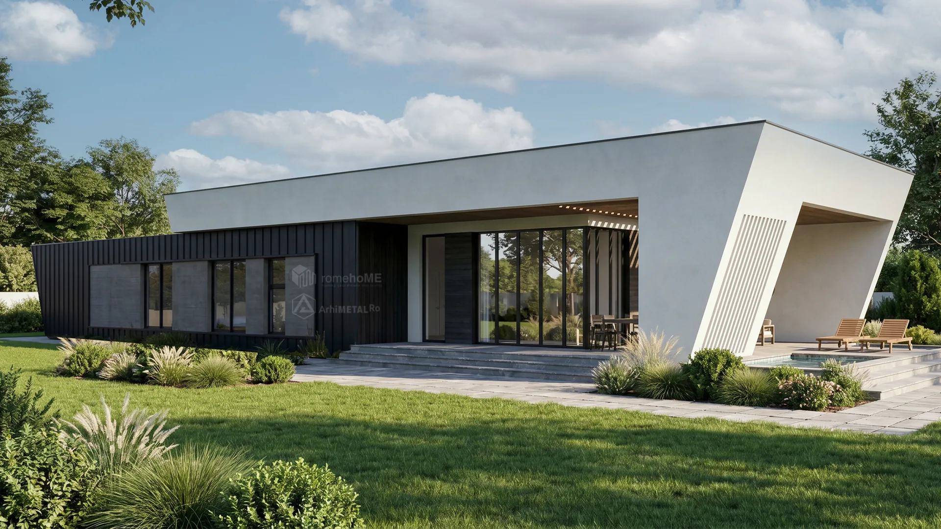 Casa Velia văzută de sus