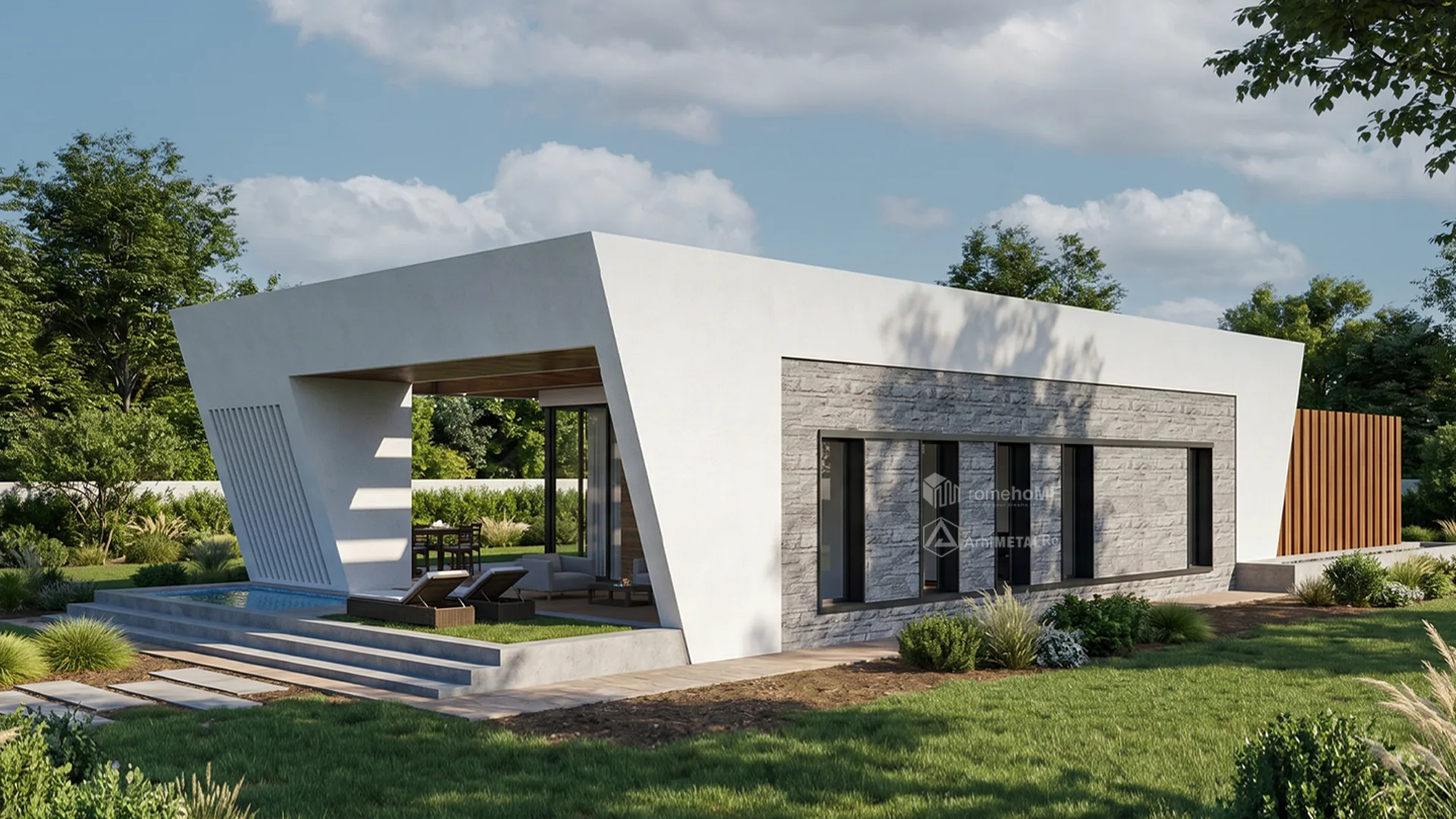 Casa Velia, terasa acoperită