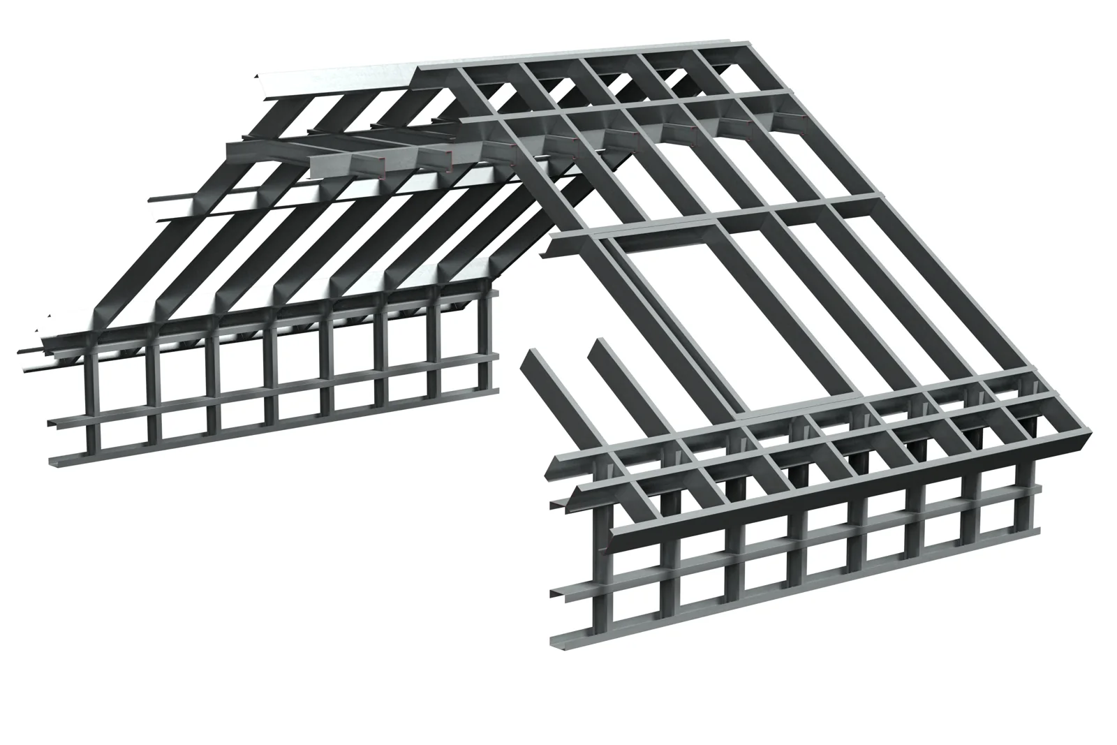 Șarpantă metalică prefabricată