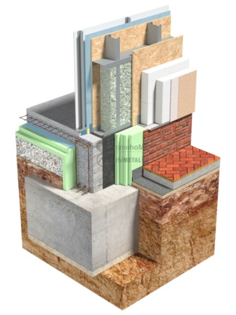 1.0.1-Detaliu de fundatie – planseu din beton