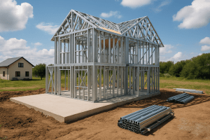 Structura metalica Structura lsf case la cheie casa structura metalică