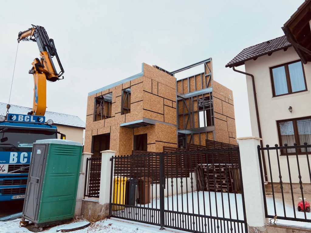 Structura metalica Structura lsf case la cheie casa structura metalică
