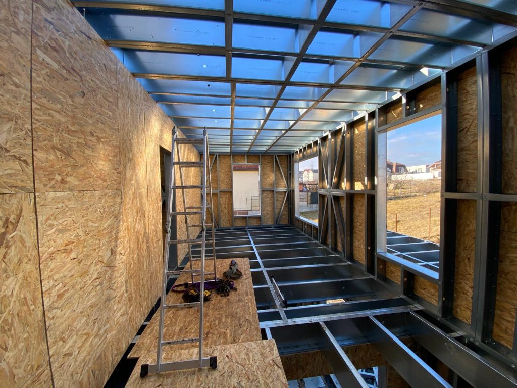 Structura metalica Structura lsf case la cheie casa structura metalică