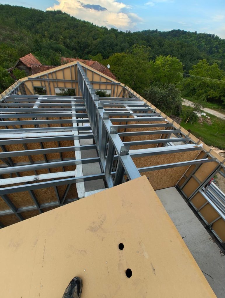 Structura metalica Structura lsf case la cheie casa structura metalică